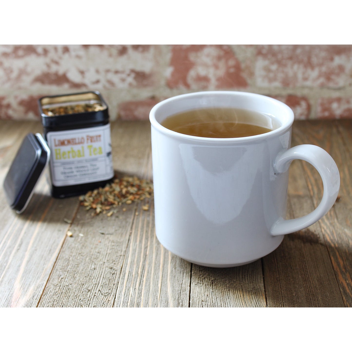Limonello Herbal Loose Leaf Tea (60 Grams, Metal Tin)