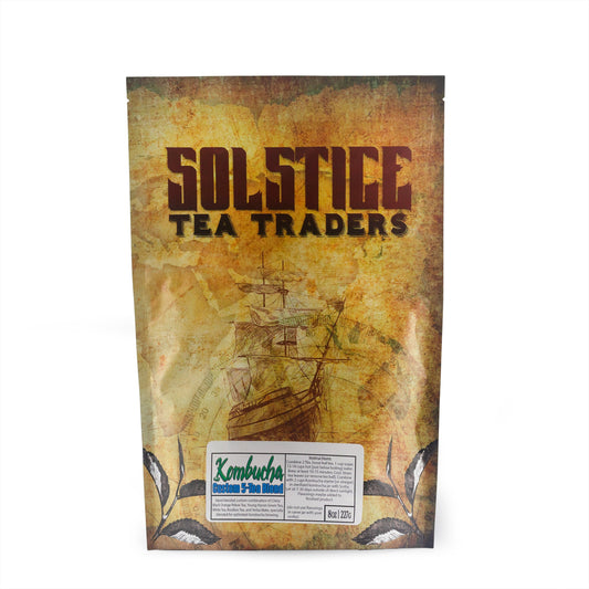 Custom Five-Tea Loose Leaf Kombucha Tea Blend (8oz)