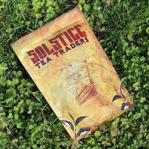 Kombucha Loose Leaf Tea Blend "Rooibos Herbal/Gunpowder Green" (8 oz); Handmade Custom Blend For Brewing; Creates 15+ Gallons