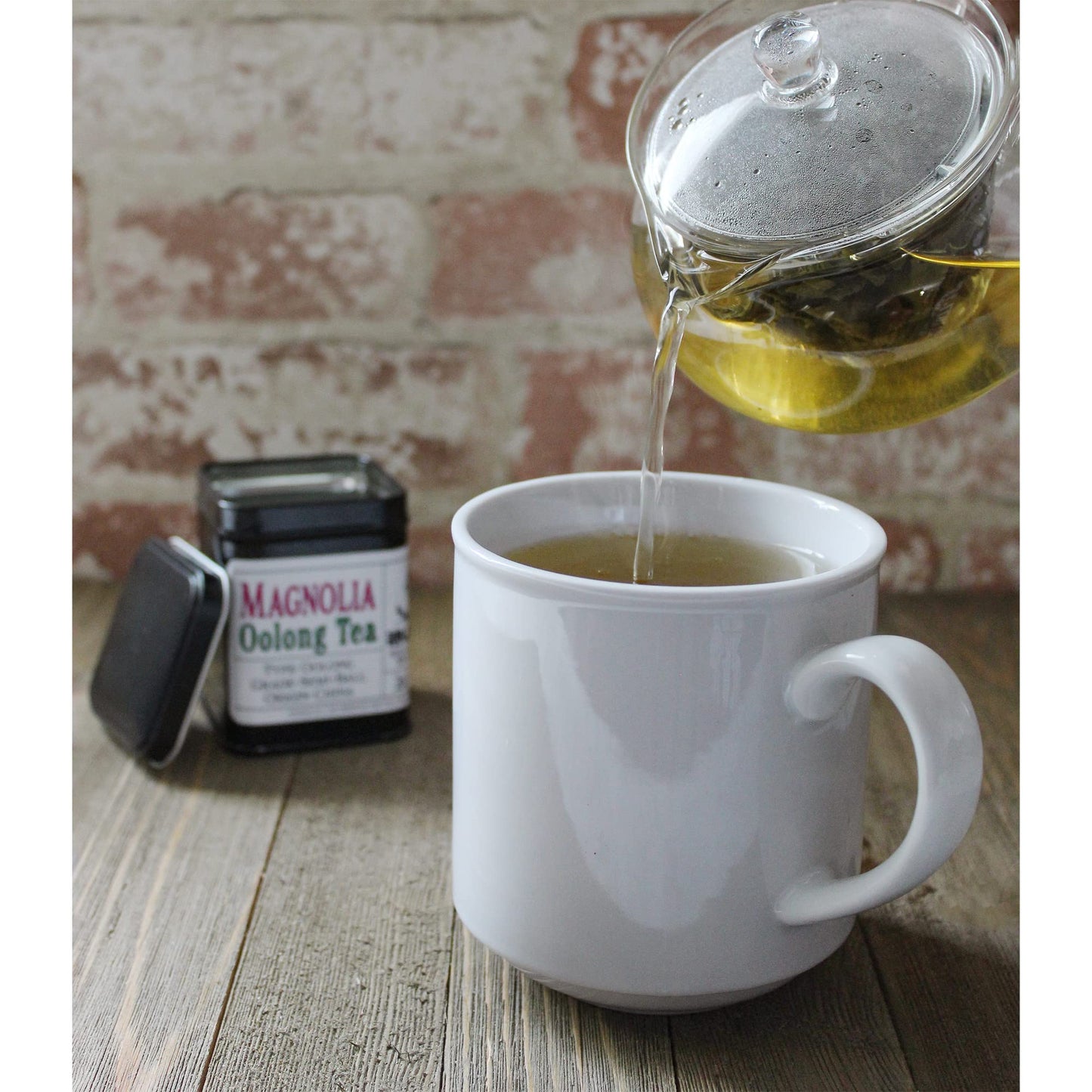Solstice Magnolia Oolong Loose Leaf Tea (60-Gram Tin); Scented Jade Oolong Tea
