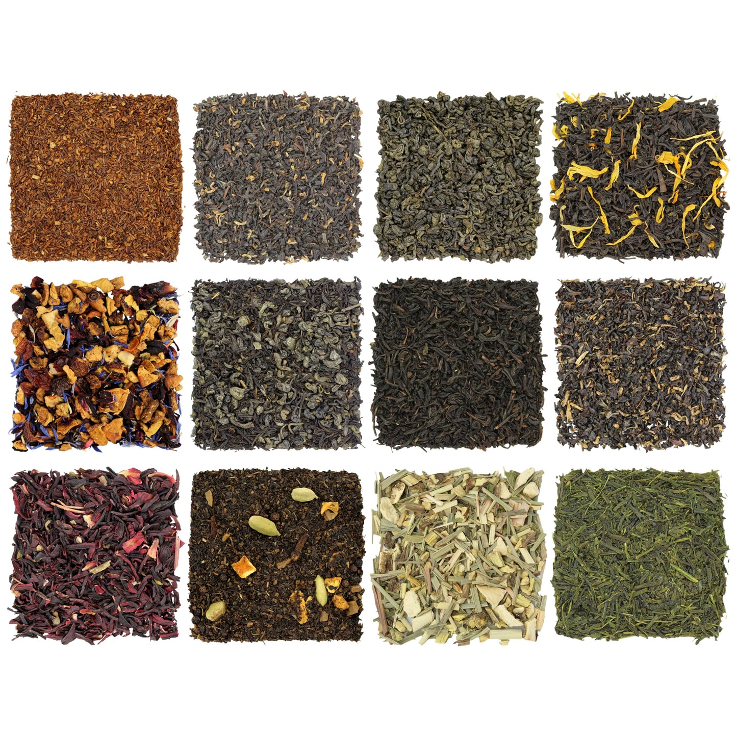 Solstice Loose Leaf Tea Ultimate Sampler Feat. 12 Teas; Approx 180+ Servings