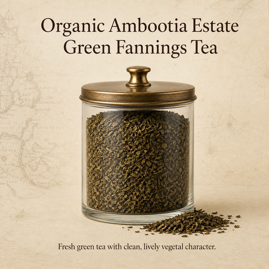 Organic Ambootia Estate Green Fannings Tea (Gram)