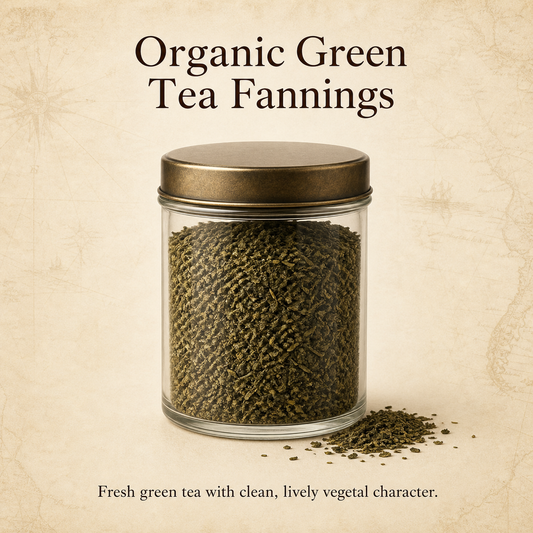 Organic Green Tea Fannings (Gram)