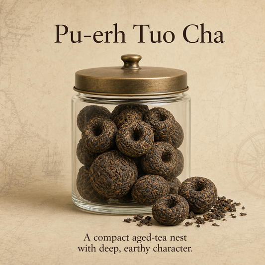 Pu-erh Tuo Cha (5 Gram Pellet) 1 tea ball = 1 unit