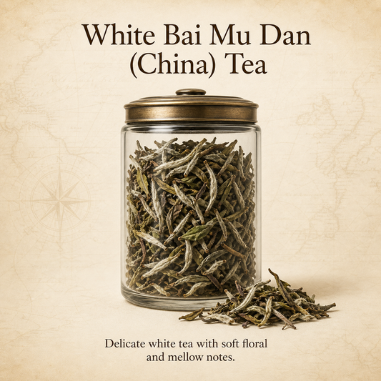 White Bai Mu Dan (China) Tea (Gram)