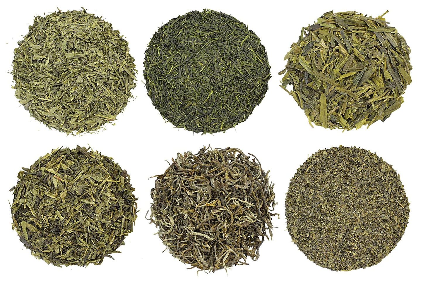 Loose Leaf Green Tea Sampler (12-Tea Variety Set)